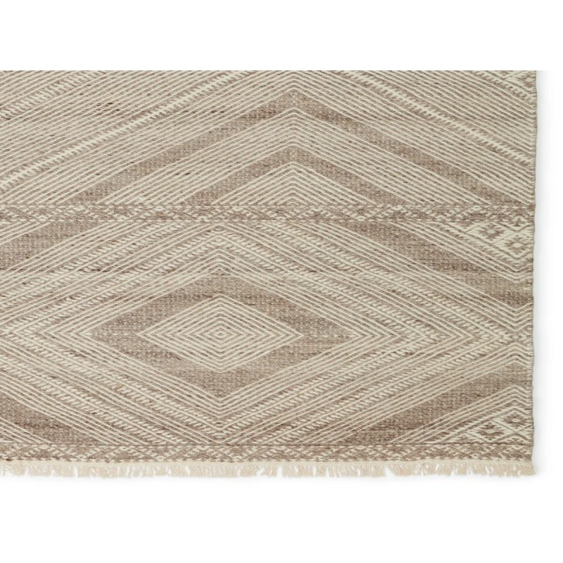 Jaipur Living Satori Taupe STR01 18 in. Swatch Square Rug