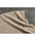 Jaipur Living Suriya Handmade Tribal Taupe/ Cream Area Rug 8'X10'