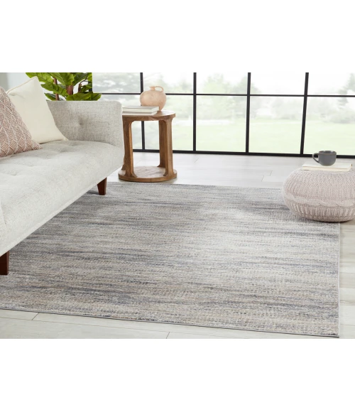 Jaipur Living Pasque Abstract Dark Blue/ Tan Runner Rug (2'6"X10')