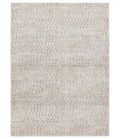 Jaipur Living Melora Dots Beige/ Gray Area Rug (6'7"X9'6")