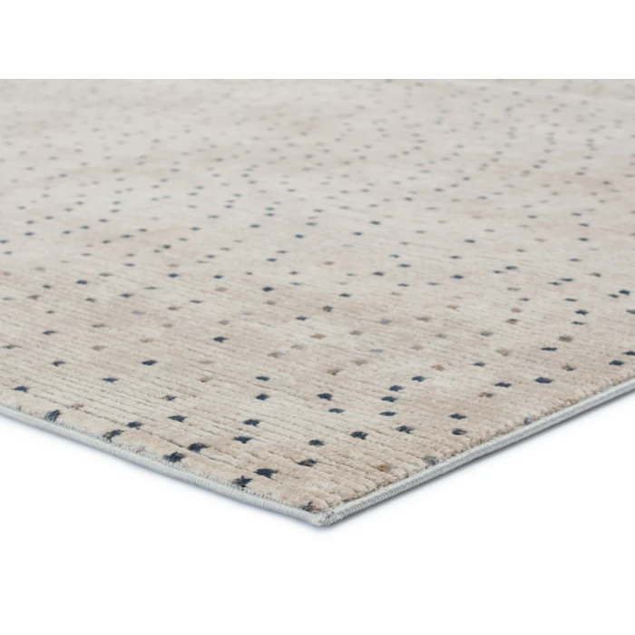 Jaipur Living Melora Dots Beige/ Gray Runner Rug (2'6"X10')