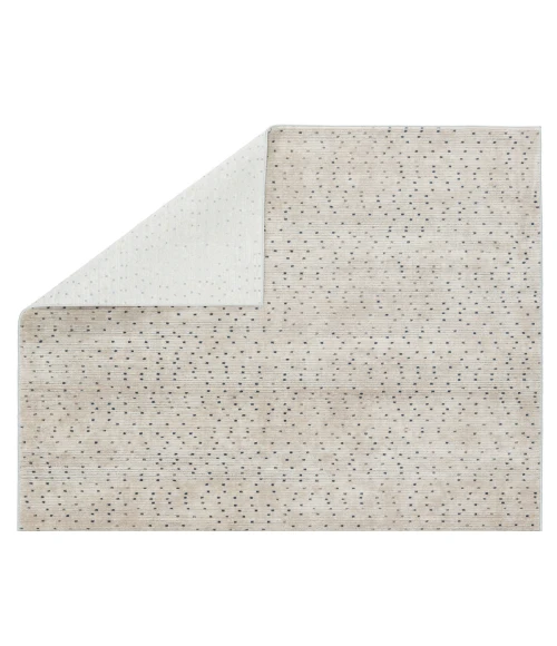 Jaipur Living Melora Dots Beige/ Gray Area Rug (6'7"X9'6")