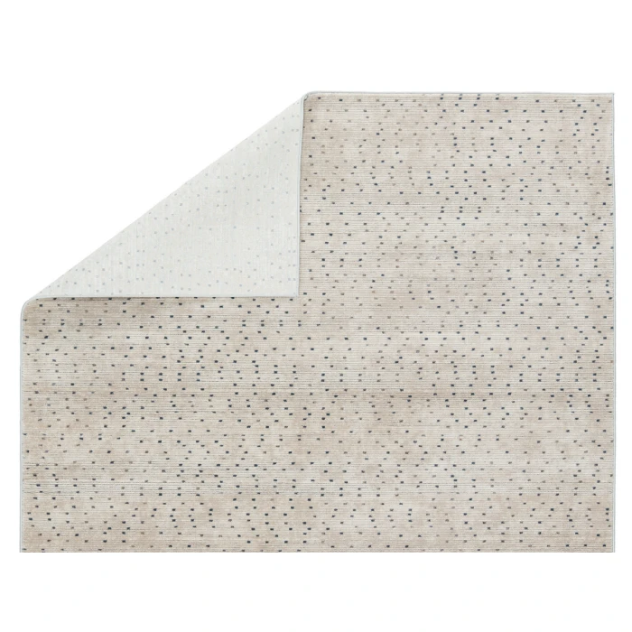 Jaipur Living Melora Dots Beige/ Gray Runner Rug (2'6"X10')