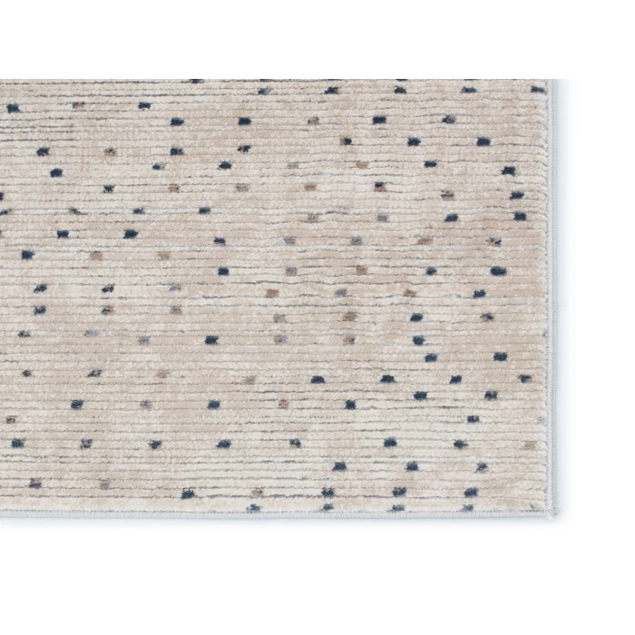 Jaipur Living Melora Dots Beige/ Gray Runner Rug (2'6"X10')