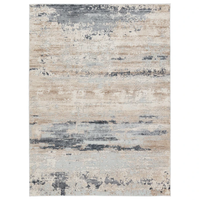 Jaipur Living Ronan Abstract Beige/ Gray Area Rug (6'7"X9'6")