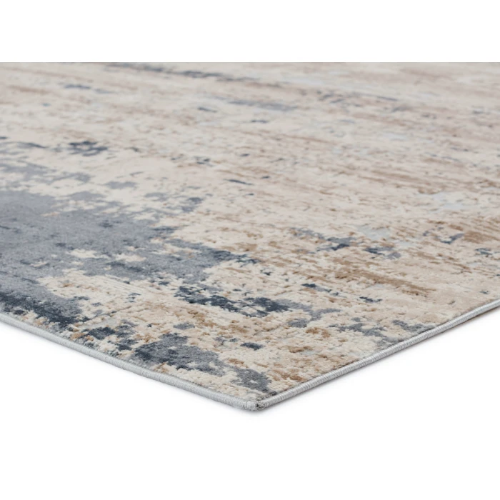 Jaipur Living Ronan Abstract Beige/ Gray Area Rug (6'7"X9'6")