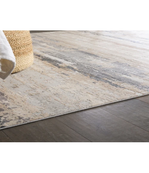 Jaipur Living Ronan Abstract Beige/ Gray Area Rug (5'3"X8')