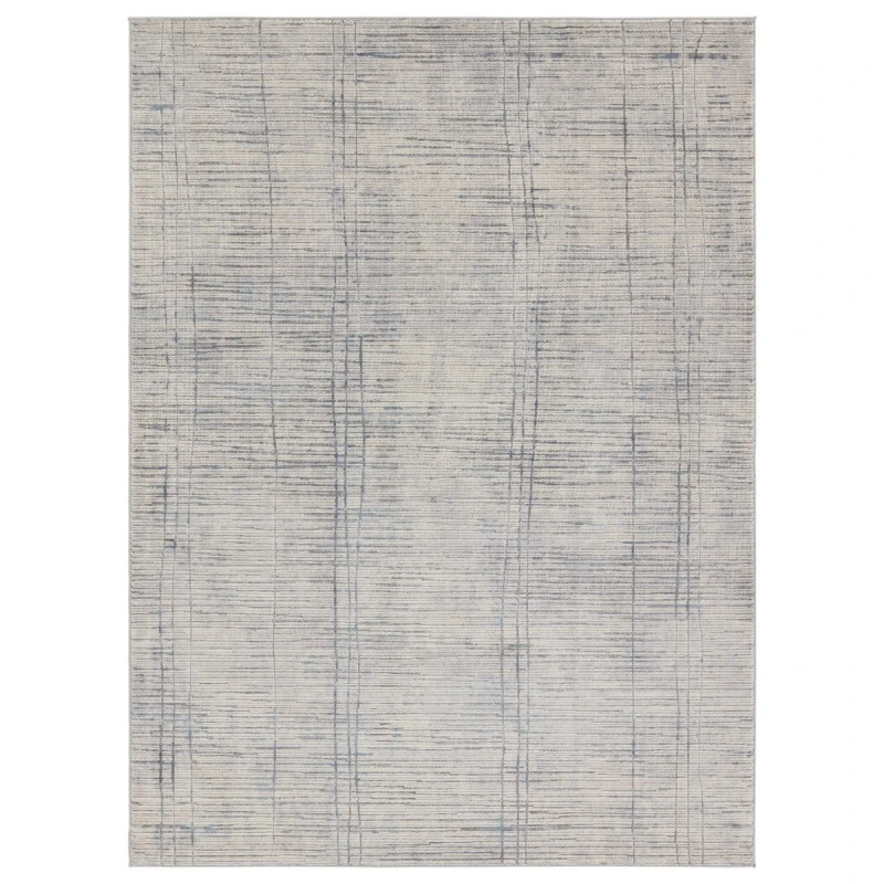Jaipur Living Paolini Striped Cream/ Blue Runner Rug 2'6"X10'