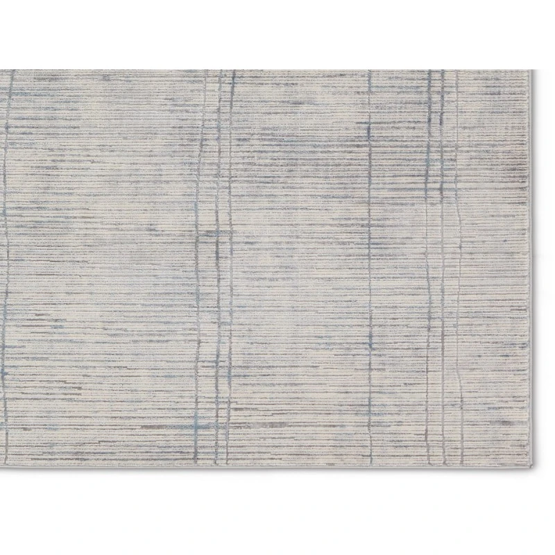 Jaipur Living Paolini Striped Cream/ Blue Runner Rug 2'6"X10'