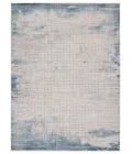 Jaipur Living Chamisa Abstract Cream/ Blue Runner Rug 2'6"X10'