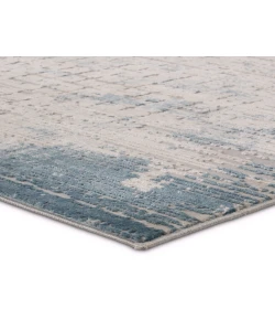 Jaipur Living Sundar Chamisa SUD08 Cream - Blue 2 ft. 6 in. X 10 ft. Rectangle Rug