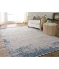 Jaipur Living Chamisa Abstract Cream/ Blue Runner Rug 2'6"X10'