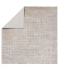 Jaipur Living Chamisa Abstract Beige/ Gray Area Rug 6'7"X9'6"