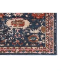 Vibe by Jaipur Living Azura Indoor/ Outdoor Oriental Dark Blue/ Pink Area Rug (9'6"X12'7")