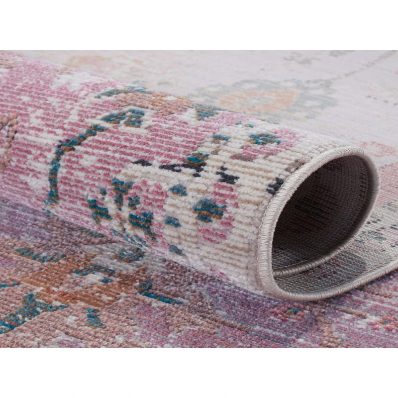 Vibe by Jaipur Living Elva Indoor/ Outdoor Oriental Purple/ Gold Area Rug (9'6"X12'7")