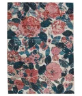 Vibe By Jaipur Living Illiana Indoor/ Outdoor Floral Pink/ Blue Area Rug 9'6"X12'7"