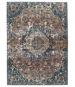 Vibe by Jaipur Living Swoon Akela SWO15 Dark Blue - Multicolor 5 ft. X 7 ft. 3 in. Rectangle Rug