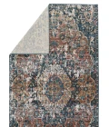 Vibe By Jaipur Living Akela Indoor/ Outdoor Medallion Dark Blue/ Multicolor Area Rug 2'6"X4'