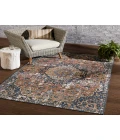 Vibe By Jaipur Living Akela Indoor/ Outdoor Medallion Dark Blue/ Multicolor Area Rug 2'6"X4'