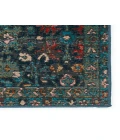 Vibe By Jaipur Living Lisana Indoor/ Outdoor Trellis Dark Blue/ Multicolor Runner Rug 2'6"X8'