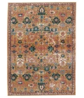 Vibe By Jaipur Living Azura Indoor/ Outdoor Medallion Pink/ Gold Area Rug 9'6"X12'7"