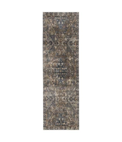 Vibe by Jaipur Living Swoon Julia SWO18 Blue - Gold 2 ft. 6 in. X 8 ft. Rectangle Rug