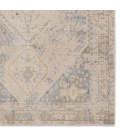 Vibe by Jaipur Living Rush Indoor/Outdoor Medallion Light Gray/ Blue Area Rug 5'X7'3"
