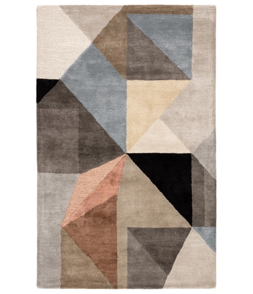 Jaipur Living Scalene Handmade Geometric Gray/ Blue Area Rug (2'X3')