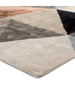 Jaipur Living Syntax Scalene SYN02 Gray/Blue 2 ft. X 3 ft. Rectangle Rug