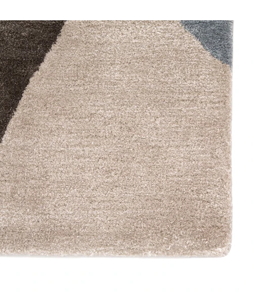 Jaipur Living Scalene Handmade Geometric Gray/ Blue Area Rug (2'X3')