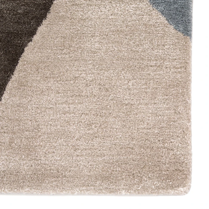 Jaipur Living Scalene Handmade Geometric Gray/ Blue Area Rug (2'X3')