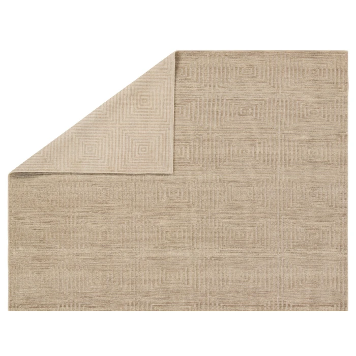 Jaipur Living Tasa Tan/Taupe TAS01 18 in. Swatch Square Rug