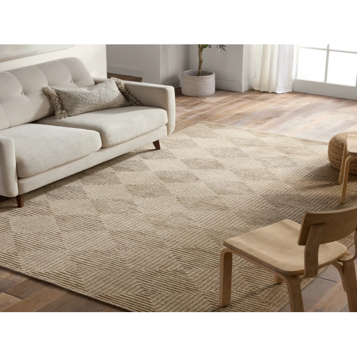 Jaipur Living Tasa Tan/Taupe TAS01 18 in. Swatch Square Rug