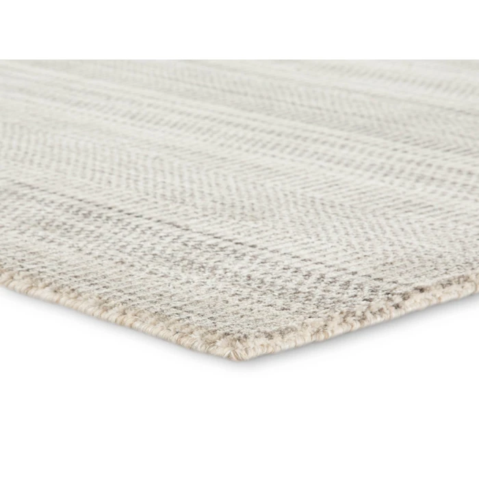 Jaipur Living Minuit Handmade Geometric Beige/ Gray Area Rug (5'X8')