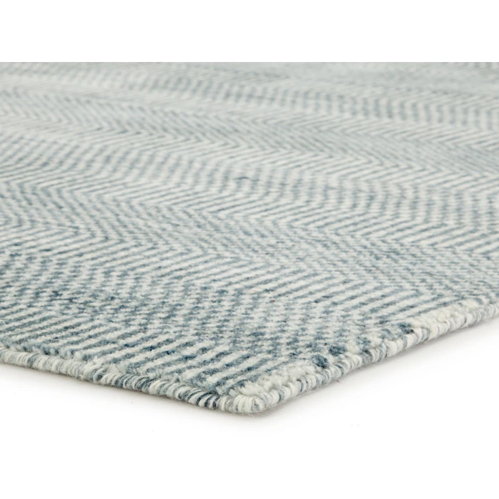 Jaipur Living Minuit Handmade Geometric Ivory/ Dark Blue Area Rug (5'X8')