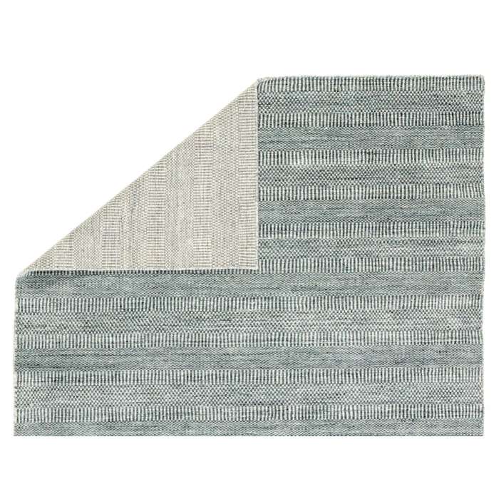 Jaipur Living Minuit Handmade Geometric Ivory/ Dark Blue Area Rug (5'X8')