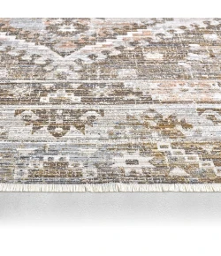 Jaipur Living Positano TEJ01 Indoor/Outdoor Medallion Green/Tan Area Rug (4'X6')