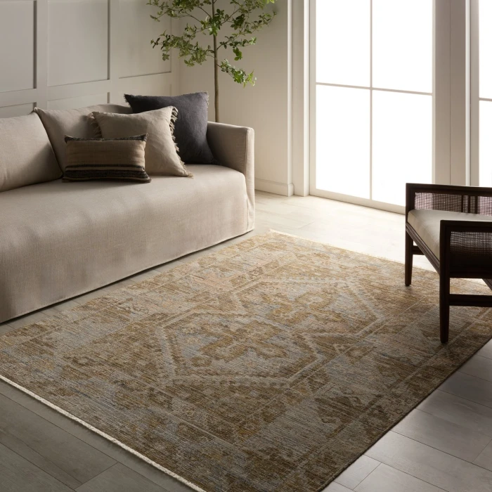 Jaipur Living Tejal Yellow/Gold Tej01 18 In. Swatch Square Rug