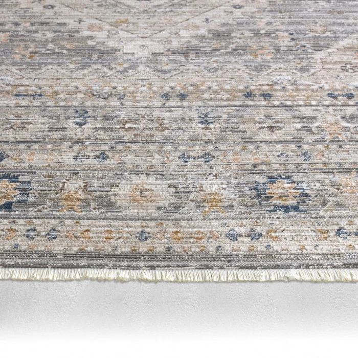 Jaipur Living Lave TEJ02 Indoor/Outdoor Medallion Tan/Gray Area Rug (12'X15'5")