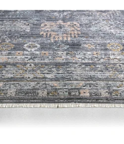 Jaipur Living Gethin TEJ06 Indoor/Outdoor Oriental Gray/Tan Area Rug (12'X15'5")