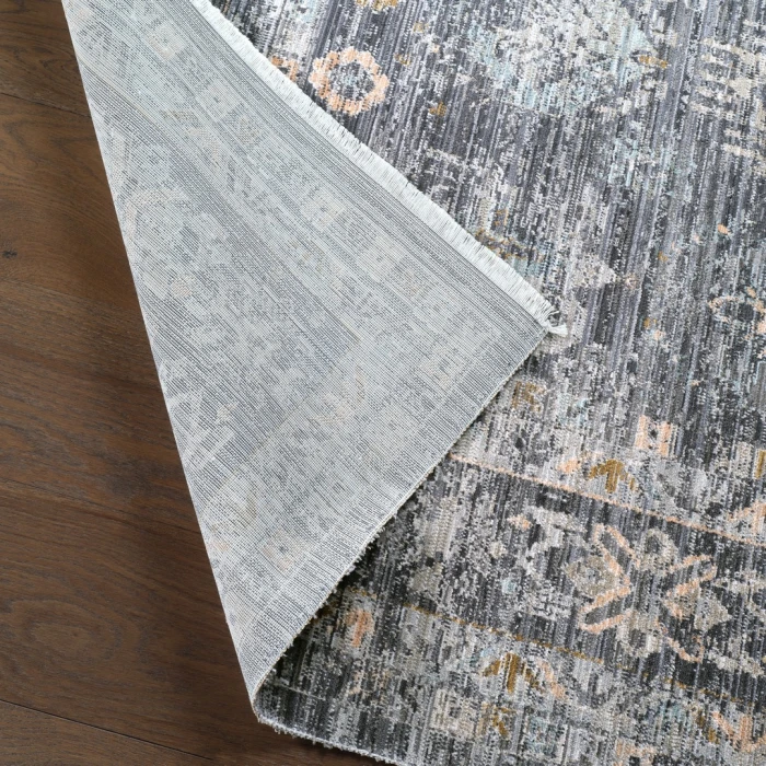 Jaipur Living Gethin TEJ06 Indoor/Outdoor Oriental Gray/Tan Area Rug (12'X15'5")