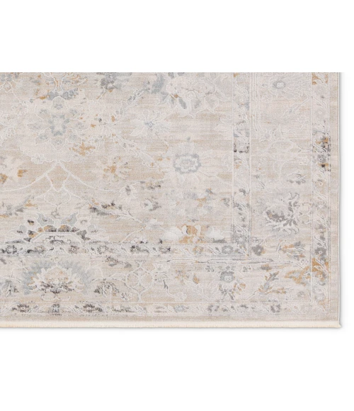 Jaipur Living Trifine Floral Gray/Cream Area Rug 3'11"X5'11"