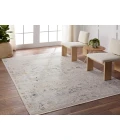 Jaipur Living Trifine Floral Gray/Cream Area Rug 3'11"X5'11"