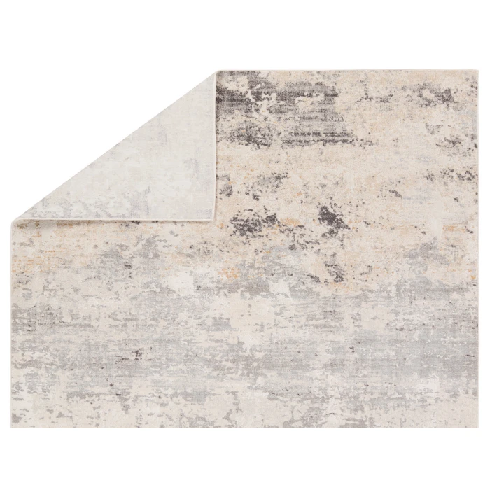 Jaipur Living Verrine Abstract Gray/Cream Area Rug 5'3"X7'6"