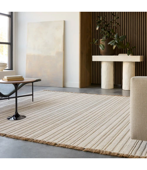 Jaipur Living Tienne White TIE01 2 ft. 6 in. X 8 ft. Rnr Runner Rug