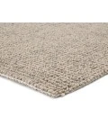 Jaipur Living Chael Natural Solid Gray/ Beige Area Rug (2'X3')
