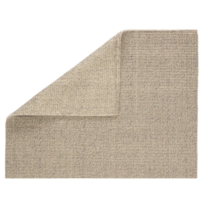 Jaipur Living Chael Natural Solid Gray/ Beige Area Rug (2'X3')