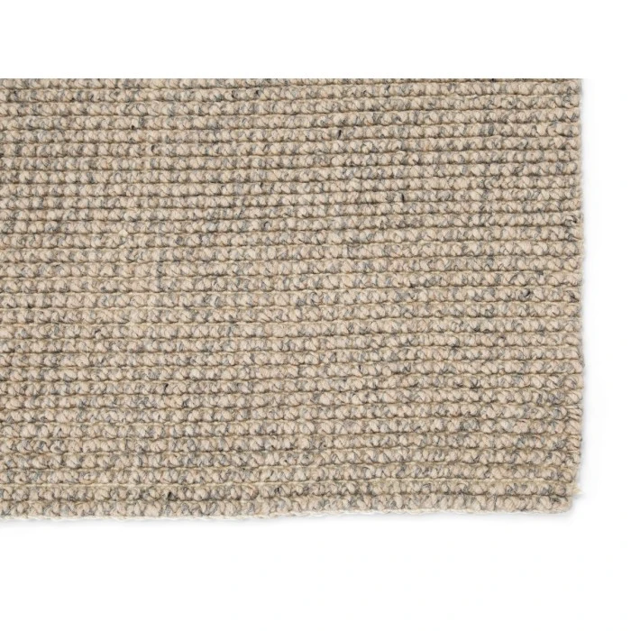 Jaipur Living Chael Natural Solid Gray/ Beige Area Rug (2'X3')
