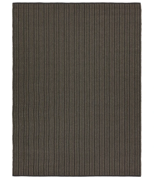 Jaipur Living Elmas Handmade Indoor/Outdoor Striped Gray/Charcoal Area Rug 2'X3'