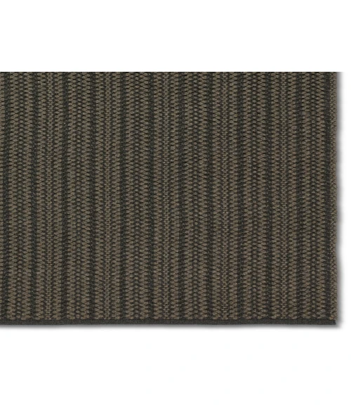 Jaipur Living Elmas Handmade Indoor/Outdoor Striped Gray/Charcoal Area Rug 2'X3'